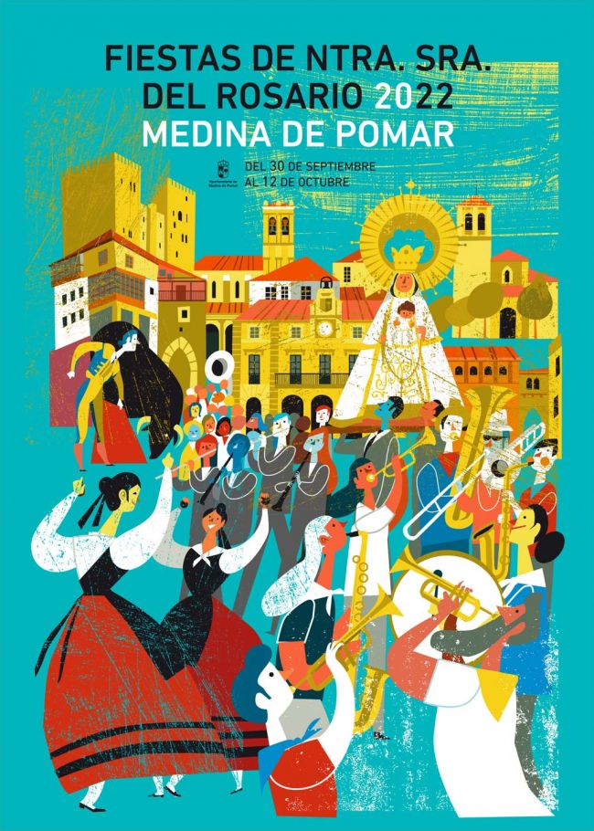 Program Of Virgen Del Rosario Festivities In Medina De Pomar Year