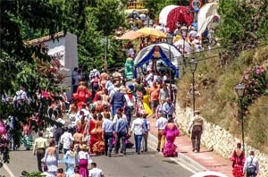 Pilgrimage in honor of Our Lady of Fuensanta