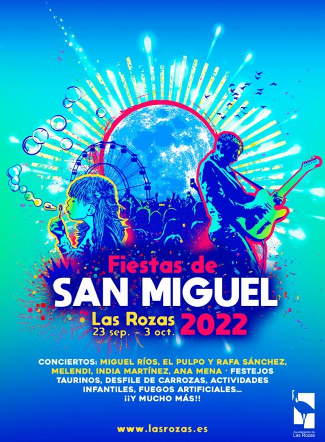 Program of San Miguel festivities in Las Rozas. Year 2022