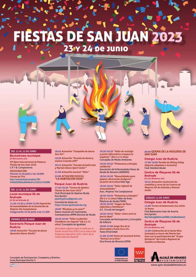 Program of San Juan in Alcalá de Henares Program of San Juan in Alcalá de Henares