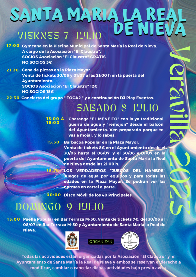 Program of Veravilla Program of Veravilla